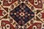Brown Fine Quchan Rug 6'7'' X 9'6'' Brown Wool/Silk Hand-Knotted Oriental Carpet For Sale - Image 8 of 15