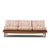 Brown Hans Olsen Model 161 Danish Teak and Cane Modular 2-Seat Sofa With Table - Pair For Sale - Image 8 of 18