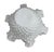 Ruffled Rim Hobnail White Milk Glass Bowl Vase — Vintage 6.5" Wide For Sale - Image 9 of 12