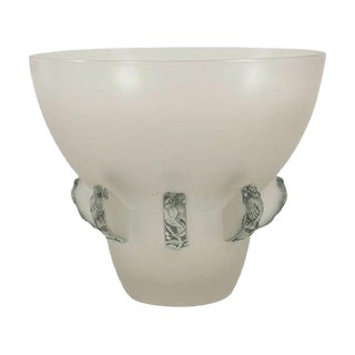 Vintage Carthage Vase by René Lalique For Sale