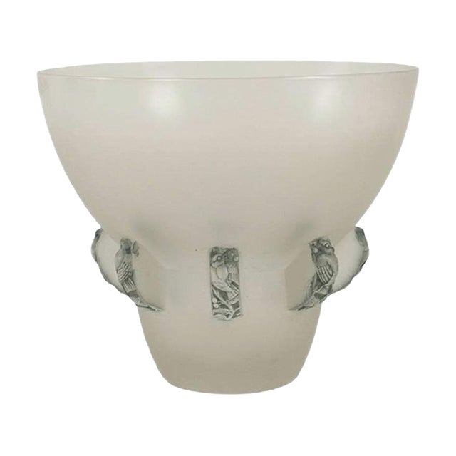 Vintage Carthage Vase by René Lalique For Sale