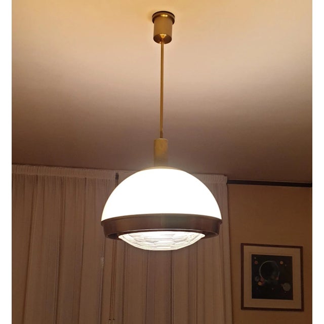 Italian Pendant Lamp by Pia Giudetti Crippa for Lumi, 1964 For Sale - Image 4 of 10