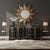 Late 20th-C. Modern French Louis XV Style Cabinet Black & Silver Gilt, Pair Available For Sale - Image 13 of 13