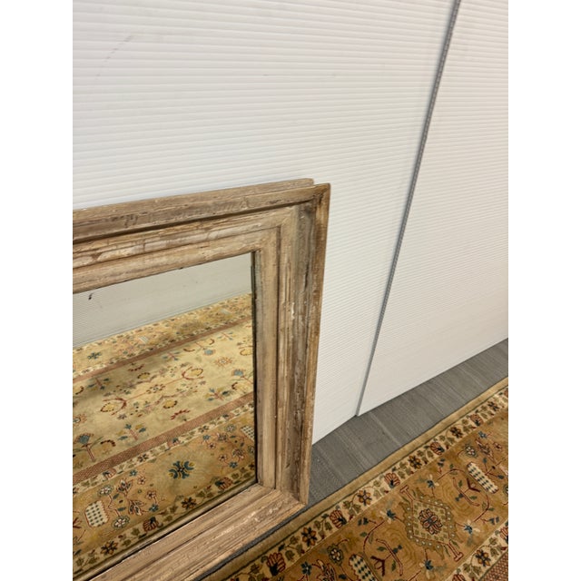 Rustic Pine Wood Wall Mirror For Sale - Image 11 of 12