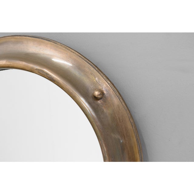 Porthole Wall Mirror, 1930s For Sale - Image 4 of 6