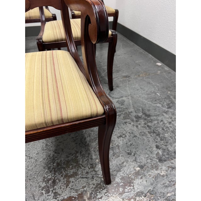 Vintage Duncan Phyfe Style Dining Room Chairs, Set of Six Chairish