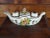 Mid 20th Ceramic Mustard Pot, Pepper Pot and Salt Cellar in the Shape of a Flowery Gondola For Sale - Image 12 of 12