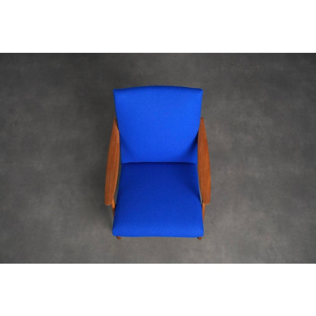 Scandinavian Modern Lounge Chair, Denmark, 1960s For Sale - Image 6 of 10