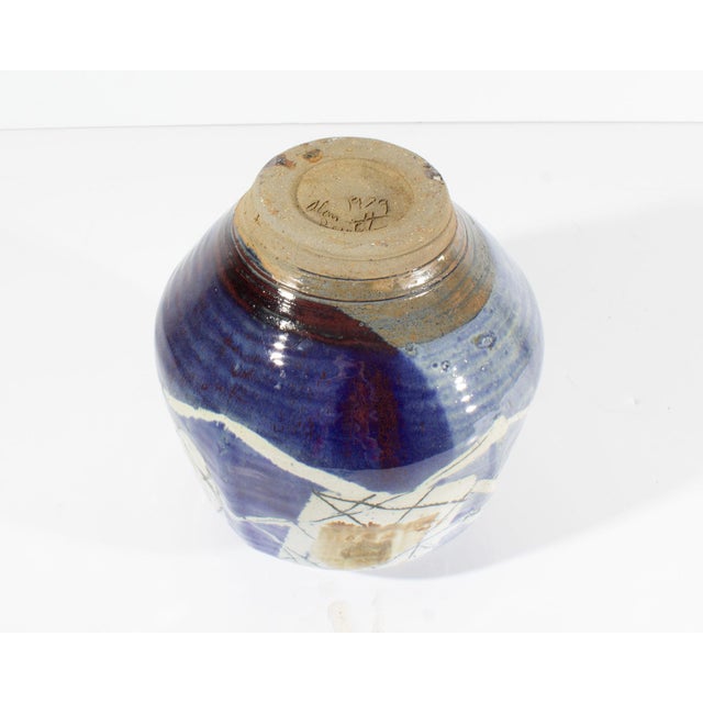 Contemporary Alan Bennett 1979 Studio Pottery Vase For Sale - Image 3 of 9