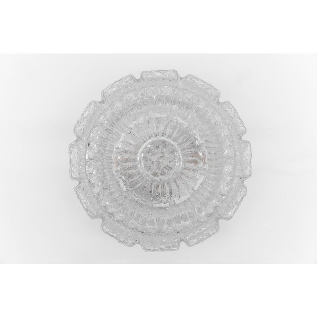 Large Bubble Tiered Glass Wall Lamp / Flush Mount by Limburg, Germany, 1960s For Sale - Image 15 of 15