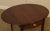 Kittinger Williamsburg Adaptation Mahogany Hepplewhite Drop Leaf Pembroke Table For Sale - Image 9 of 13