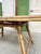 Bamboo and Rattan Dining Table by Audoux Minet, 1950s For Sale - Image 4 of 14
