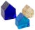 Set of Three Murano Glass Objects by Carlo Nason for V. Nason & Co., 1970s, Set of 3 For Sale