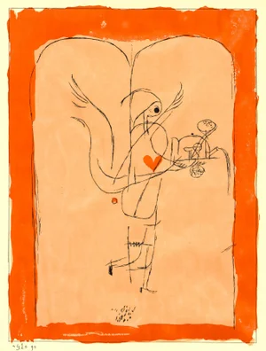 1941 Paul Klee Serigraph "Fulfillment"