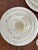 Green Vintage Belleek Shamrock Basketweave Dinnerware Service for 4 - 20 Pieces For Sale - Image 8 of 8