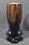 1920s Belgian Art Deco Thulin Model 1943 Blue Drip Glaze Ceramic Vase For Sale - Image 9 of 11
