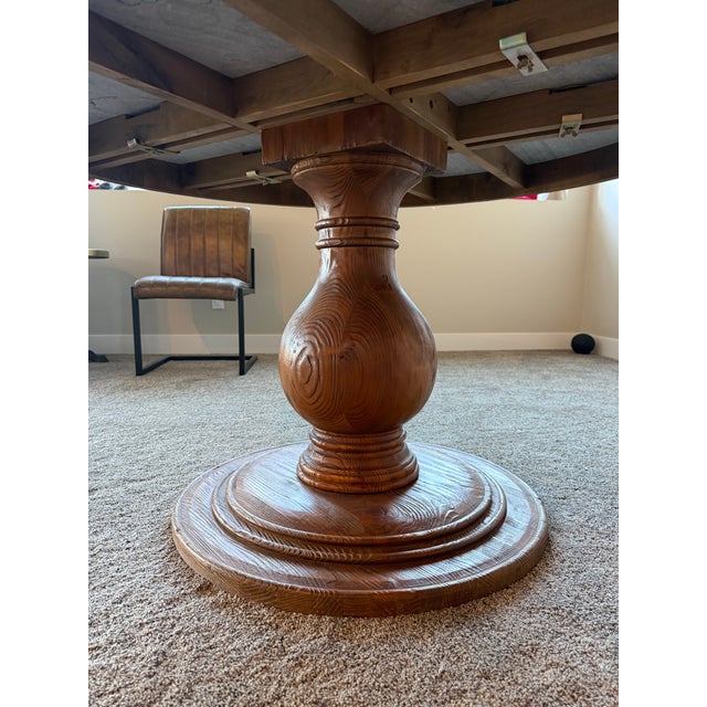 Stone Arhaus Luca Bluestone Dining Table 54” Round For Sale - Image 7 of 10