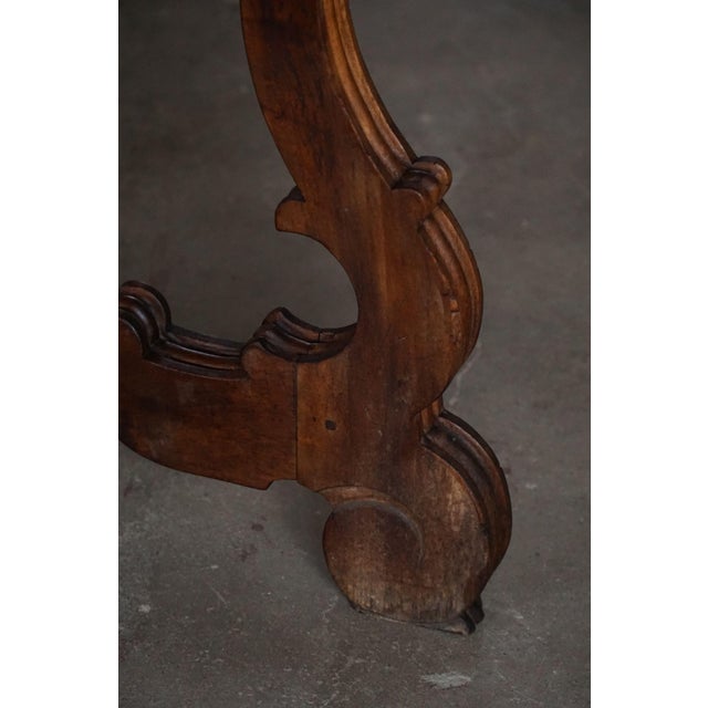 19th Century Brutalist Spanish Table in Oak & Wrought Iron, 1890s For Sale - Image 10 of 18