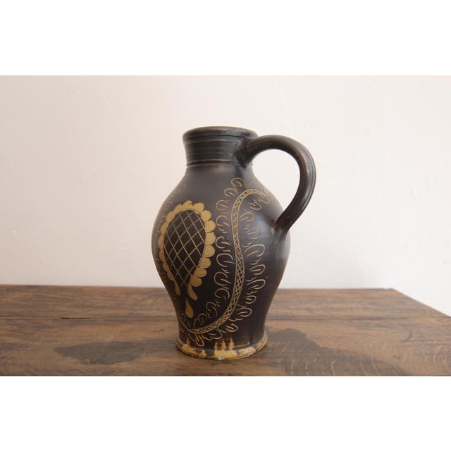 Vintage German Stoneware Jug Vase, 1920s For Sale - Image 4 of 14
