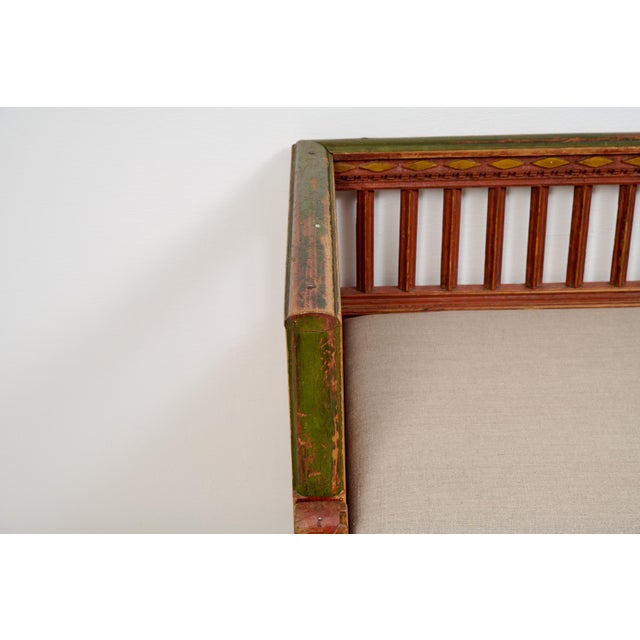 Folk Art Northern Swedish Bench For Sale - Image 9 of 15