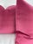 Transitional Bright Pink Cotton Velvet 22" Pillows-A Pair For Sale - Image 3 of 4