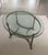 1960s Italian Brass & Glass Hooved Foot Cocktail Table For Sale - Image 10 of 11