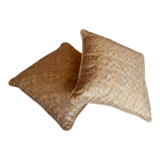 Fortuny Ashanti Pillows 18", a Pair For Sale