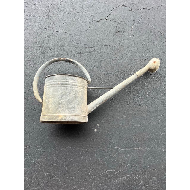 Early 20th Century Vintage Metal Bat Watering Can For Sale - Image 5 of 8