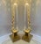 Italian Electrified Crystal Obelisk Lamps - a Pair For Sale - Image 3 of 9