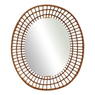 Wall Mirrors attributed to Santambrogio and De Berti, 1960s For Sale