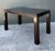 Wood Vintage Ebony Parsons Desk For Sale - Image 7 of 12