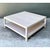This vintage Amy Berry coffee table embraces clean, understated design, its generously proportioned square top finished in...