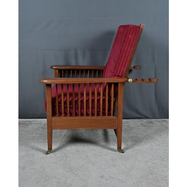 Morris Armchair in Mahogany, 1890s For Sale - Image 10 of 18