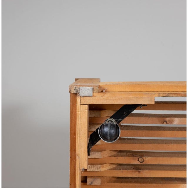 Poltronova Vintage Italian Two-Seater Sofa by Mario Ceroli for Poltronova, 1970s For Sale - Image 4 of 18