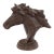 Cast Iron Horse Head Sculpture For Sale