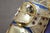 Vintage Chinese Gold Plated Jeweled Tang Horse Sculpture Statue 10" For Sale - Image 9 of 16