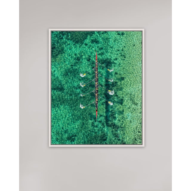 Green Bernhard Lang, AV_Summer_013 Aerial View, Fine Art Print For Sale - Image 8 of 14