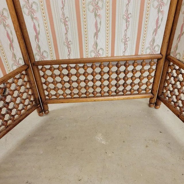 Antique Bentwood Stick Ball Screen Room Divider For Sale - Image 9 of 10