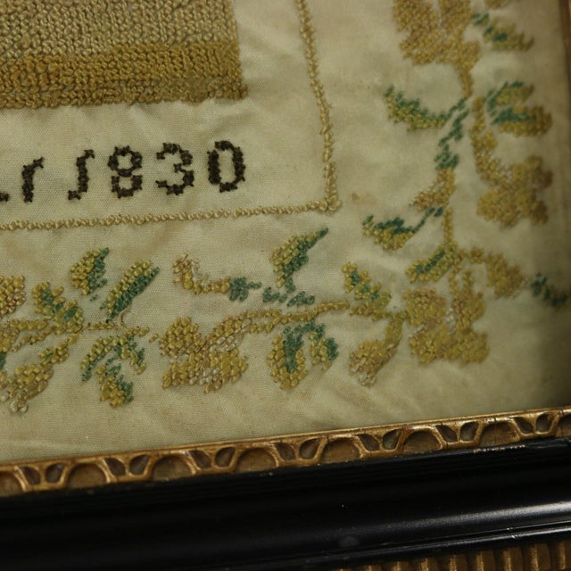 Antique Sampler, 1830, by M. Forrest For Sale - Image 16 of 18