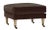 Brown Greta Ottoman, Chocolate Velvet For Sale - Image 8 of 8