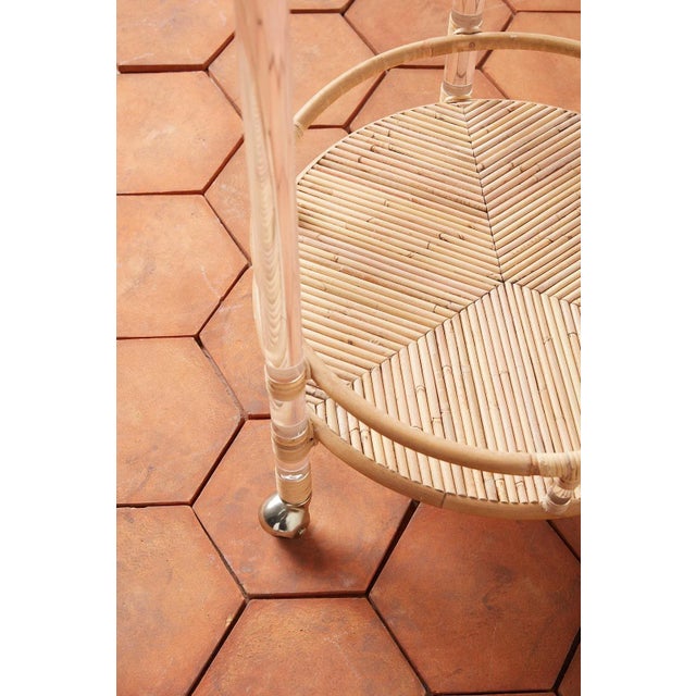 Sample: Sea Cliff Bar Cart For Sale - Image 4 of 4