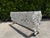 White Vintage Cast Iron Grapevine Motif Jardiniere Planter For Sale - Image 8 of 12