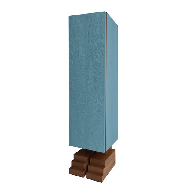 Mayan Totem Blue by Pietro Meccani for Meccani Design For Sale - Image 14 of 14