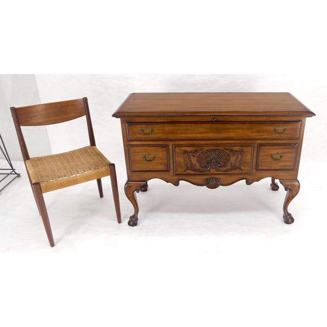 Very Fine Cedar Hope Chest Ball & Claw Chippendale Feet MINT For Sale - Image 14 of 18