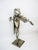 "Frog Violinist" Folk Art Metal Sculpture by James Sauer For Sale - Image 11 of 12