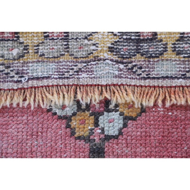 1980s Turkish Red Medallion Oriental Rug For Sale - Image 10 of 12