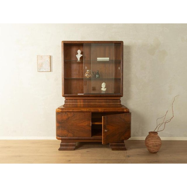 Vintage Art Deco Display Cabinet, 1920s For Sale - Image 3 of 10