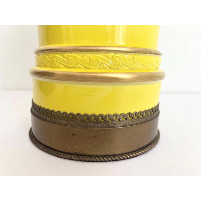 1940s Coat of Arms Lamp & Shade For Sale - Image 12 of 17