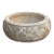 Sculptural Floral Motif Stone Vessel For Sale