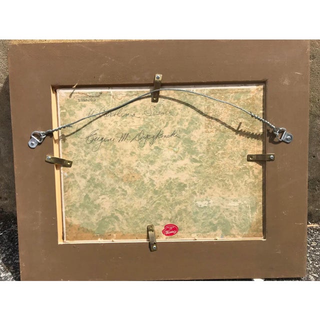 1940s 1940s Eugene Dyczkowski Carolina Scenę Oil For Sale - Image 5 of 7